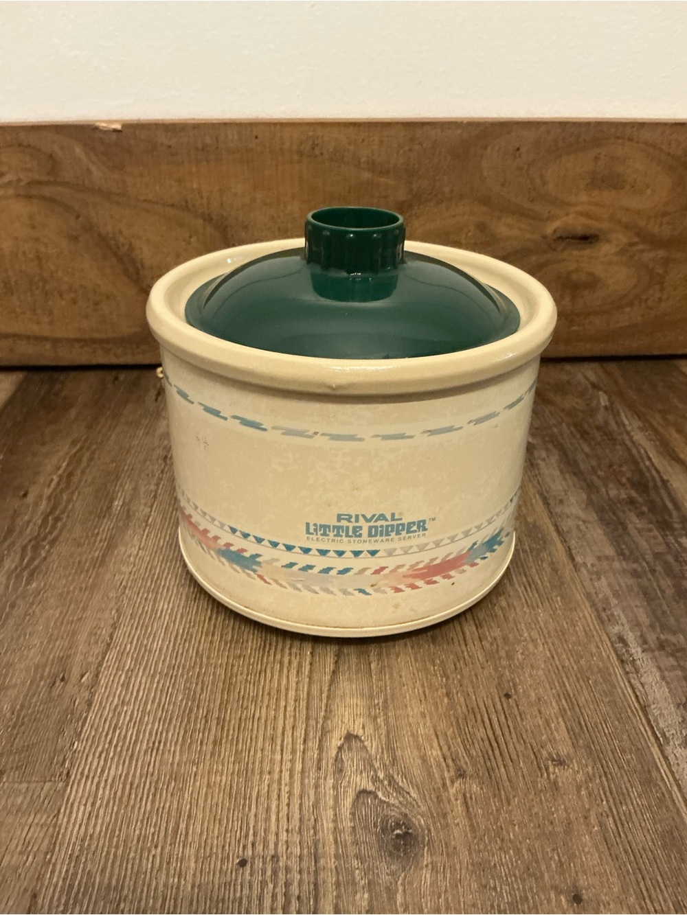 Rival Little Dipper Mini Crock Pot With Lid Southwest Design Model 3204